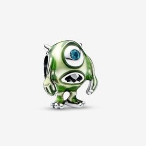Brand New Retired Pandora x Disney/Pixar Monsters Inc Mike Wazowski Charm